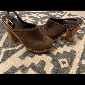 Tory Burch chunky heels